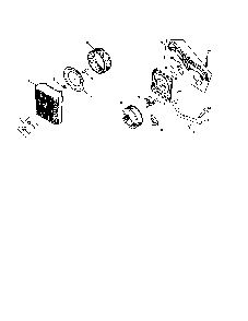 Air intake Diagram and Parts List for CV730S-0017  Kohler Engine