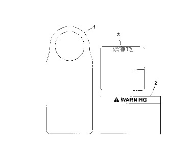 Decals Diagram and Parts List for XT173-0084-ED  Kohler Engine