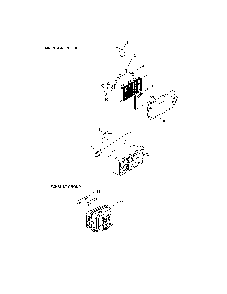 Air intake/exhaust Diagram and Parts List for PH-XT675-3043  Kohler Engine