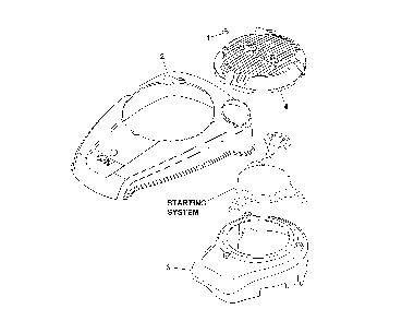 Part Location Diagram of 14-096-58-S Kohler KIT, ENGINE COVER