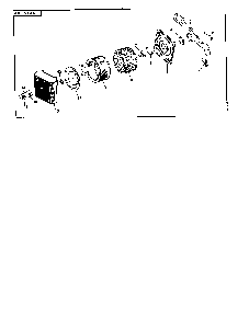 Air intake Diagram and Parts List for CV25S-6926  Kohler Engine