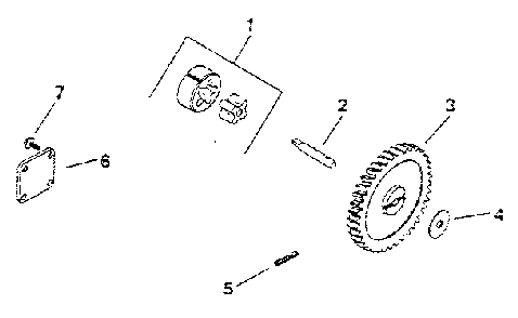 Oil pump Diagram and Parts List for MV18S-24665  Kohler Engine