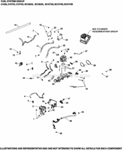 Fuel_System_Group_8-24-937_Ech630-749 Diagram and Parts List for ECH740-3028  Kohler Engine