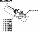 Page E Diagram and Parts List for ECH749-0011  Kohler Engine