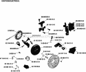Page K Diagram and Parts List for ECH749-3012  Kohler Engine
