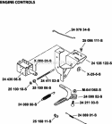 Page F Diagram and Parts List for ECH730-0011  Kohler Engine