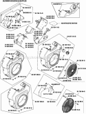 Page D Diagram and Parts List for ECH749-3019  Kohler Engine