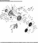 Page J Diagram and Parts List for ECH740-3025  Kohler Engine