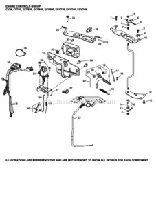 Engine_Control_Group_9-24-545_Ecv630-749 Diagram and Parts List for ECV630-3012  Kohler Engine