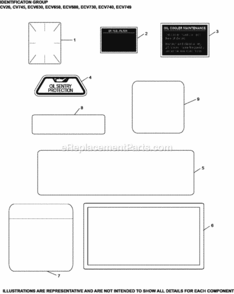 Identification_Group_12-24-1018_Ecv630-749 Diagram and Parts List for ECV730-3016  Kohler Engine