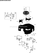 Page C Diagram and Parts List for ECV749-3011  Kohler Engine