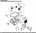 Page K Diagram and Parts List for ECV749-3018  Kohler Engine