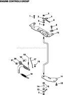 Page G Diagram and Parts List for ECV650-3011  Kohler Engine