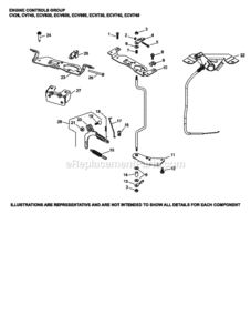 Engine_Control_Group_9-24-683_Ecv630-749 Diagram and Parts List for ECV749-3040  Kohler Engine
