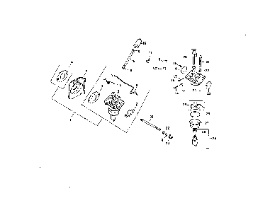 Fuel system Diagram and Parts List for CV15S-PS41567  Kohler Engine