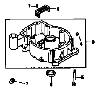 Oil pan Diagram and Parts List for MV205-57527  Kohler Engine