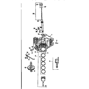 Part Location Diagram of 12 153 03 Kohler DISCONTINUED