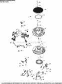 Page K Diagram and Parts List for FCV740-3011  Kohler Engine