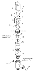 Page A Diagram and Parts List for K-10676  Kohler 