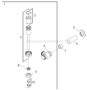 Page B Diagram and Parts List for K-10958  Kohler 