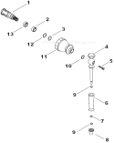 Part Location Diagram of 1006719 Kohler Spring Washer