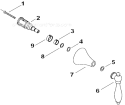 Page A Diagram and Parts List for K-T10303-4M  Kohler 
