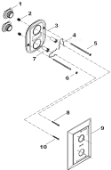 Page B Diagram and Parts List for K-T10422-3S  Kohler 