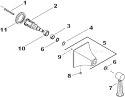 Page A Diagram and Parts List for K-T10422-4S  Kohler 