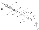 Page A Diagram and Parts List for K-T10422-4V  Kohler Thermostat Parts
