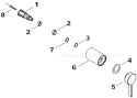 Page A Diagram and Parts List for K-T10943-4  Kohler Thermostat Parts