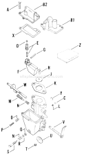 Page F Diagram and Parts List for K141-29181  Kohler Engine