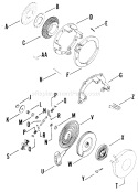 Part Location Diagram of 231301 Kohler Screen