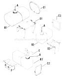 Page P Diagram and Parts List for K141-29161  Kohler Engine
