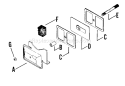 Page C Diagram and Parts List for K141-29161  Kohler Engine