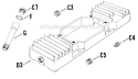 Page W Diagram and Parts List for K161-28653  Kohler Engine
