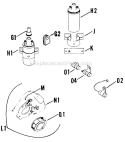 Page X Diagram and Parts List for K161-28659  Kohler Engine
