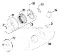 Page A Diagram and Parts List for K161-28660  Kohler Engine