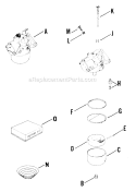 Page G Diagram and Parts List for K161-28660  Kohler Engine