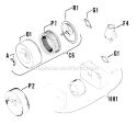 Page A Diagram and Parts List for K161-28661  Kohler Engine