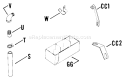 Page C Diagram and Parts List for K161-28705  Kohler Engine