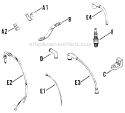 Page U Diagram and Parts List for K161-41131F  Kohler Generator