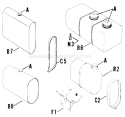 Page R Diagram and Parts List for K161-281261  Kohler Engine