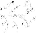 Ignition Diagram and Parts List for K161-4129F  Kohler Engine