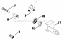 Page H Diagram and Parts List for K161-281016  Kohler Engine