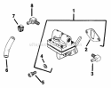 Page M Diagram and Parts List for K181-301000  Kohler Engine