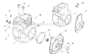 Crankcase Diagram and Parts List for K181-30795  Kohler Engine