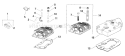 Page J Diagram and Parts List for K181-30287  Kohler Engine