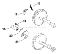 Page D Diagram and Parts List for K181-30456  Kohler Engine