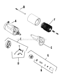 Page U Diagram and Parts List for K241-46712  Kohler Engine
