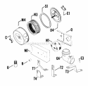Page B Diagram and Parts List for K241-4602  Kohler Engine